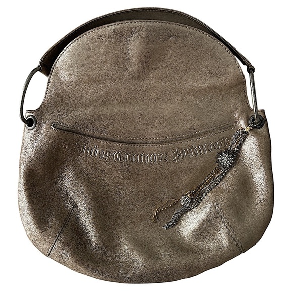 Y2K Vintage Juicy Couture Metallic Shoulder Bag - Picture 2 of 11